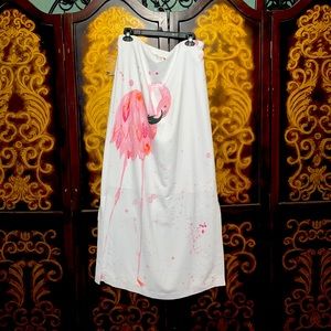 Rachel Roy- Beautiful and still with tags. Rachel Roy Flamingo Splash dress.